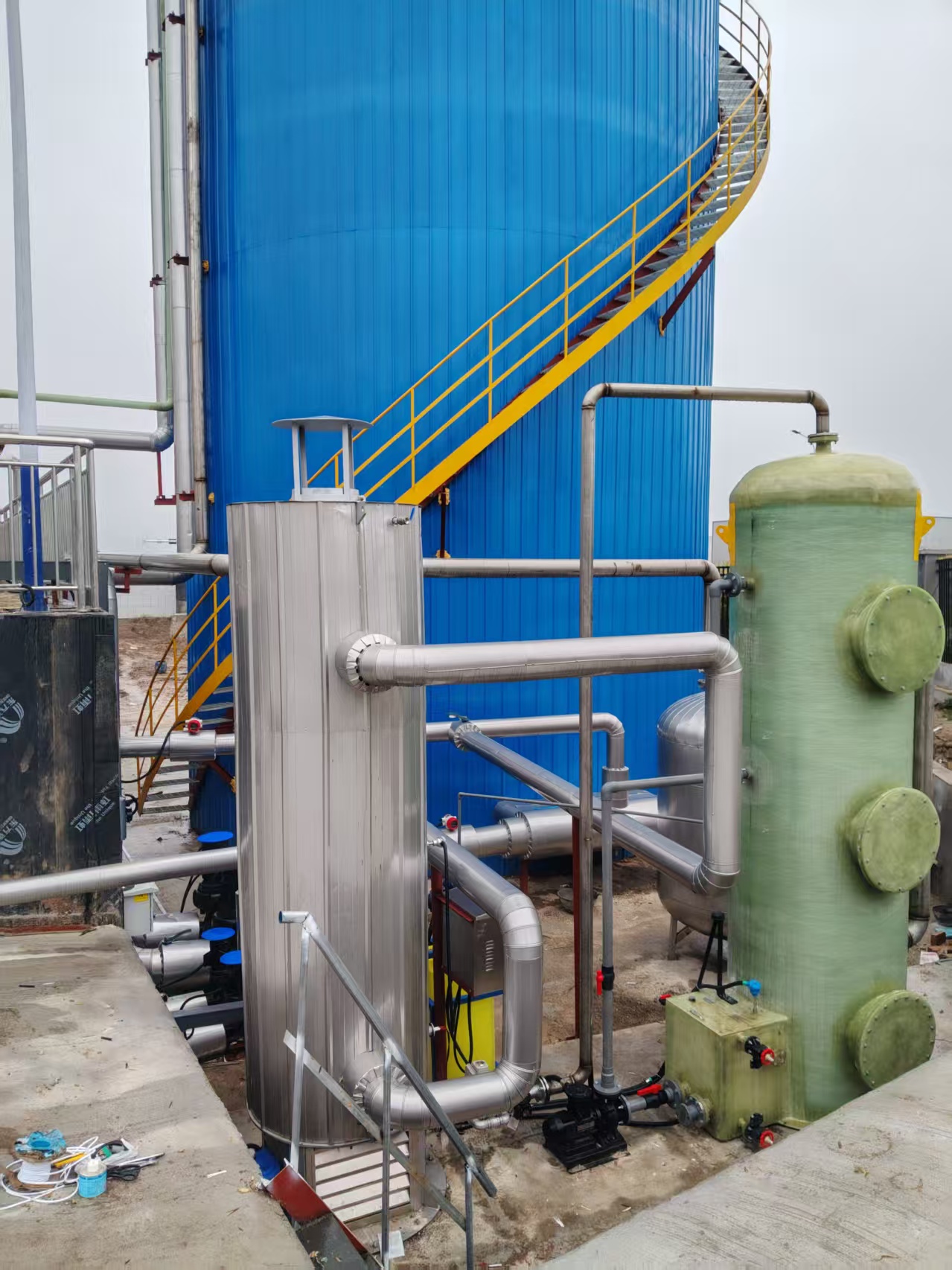 工业污水处理公司：柠檬酸厂扩建怕废水处理拖后腿？IC 厌氧罐模块化扩容不停产！